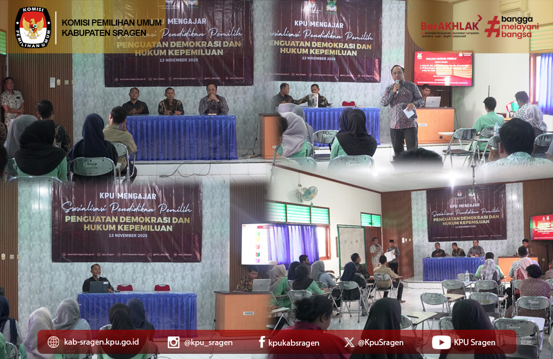 KPU Sragen Mengajar