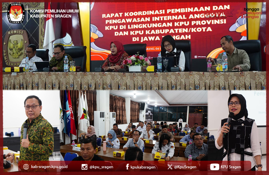 Rakor Penguatan Kelembaan KPU Kab/Ko se-Jateng